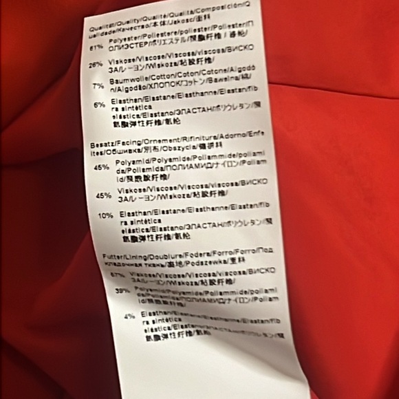 Hugo Boss Orange structured blouse with stretch - Picture 15 of 15